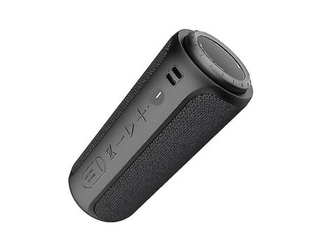 Altavoz Bluetooth envolvente estéreo portátil: potente woofer de 30 W Ipx7 resistente al agua 12 horas de reproducción negro BISBISOUS