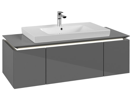 Villeroy &amp Boch Legato Vanity unit B696 1200x380x500mm céntrico con iluminación LED