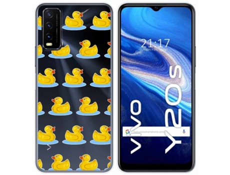 Carcasa Vivo Y20s / Y11s TUMUNDOSMARTPHONE Dibujos Transparente Multicolor