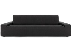 Funda Multielástica para Sofá de 4 Plazas MILICA Spongy Negro