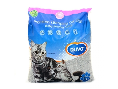 Arena de Talco para Gato DUVO+ (Cantidad: 15 kg)