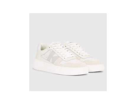 Zapatillas Retro de Hombre CALVIN KLEIN Daim Blanco (39)