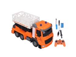 Coche De Ingeniería Con Ascensor Por Control Remoto Rc 11 Canales Con Luces Y Música Para Niños