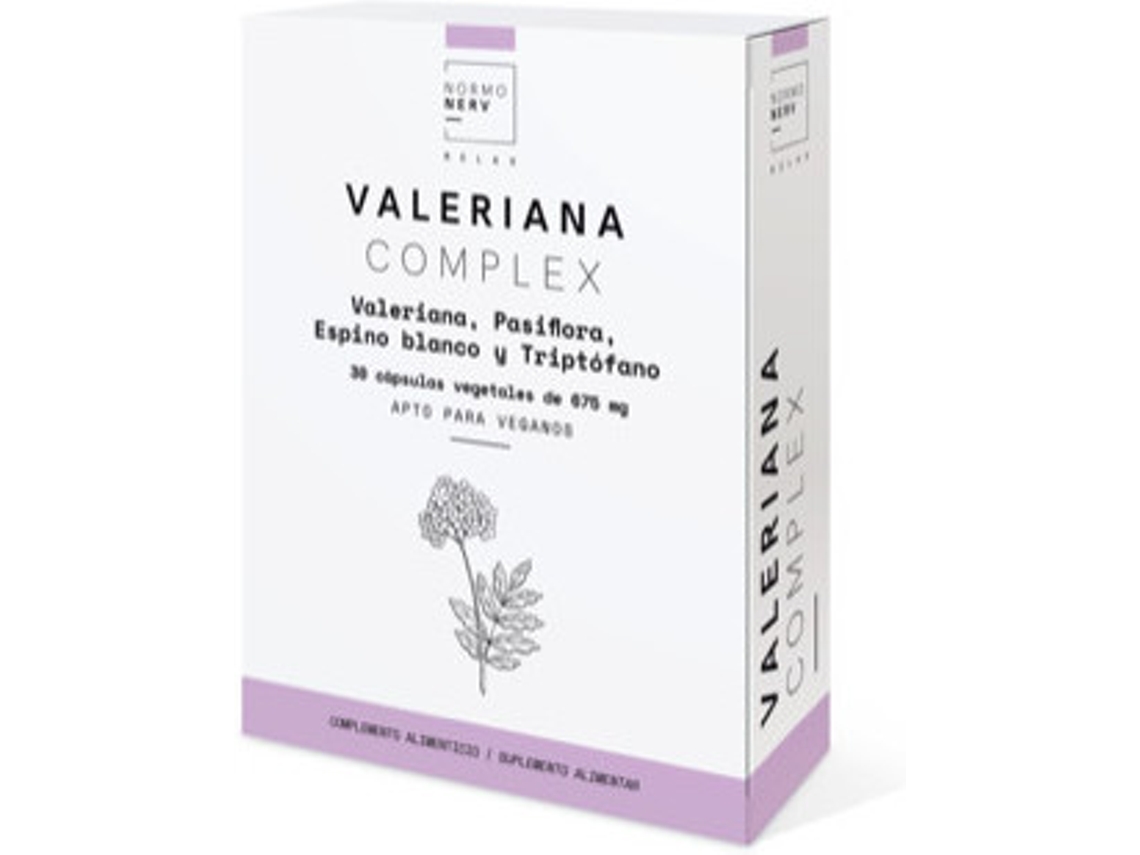 Complemento Alimentar HERBORA Valeriana Complex 30 Cápsulas
