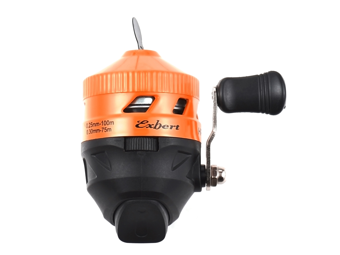 Carrete Giratorio Spincast 3.4:1 Para Mano Derecha Con Línea Prebobinada De 6.6-8.8 Lbs Y Freno Suave.