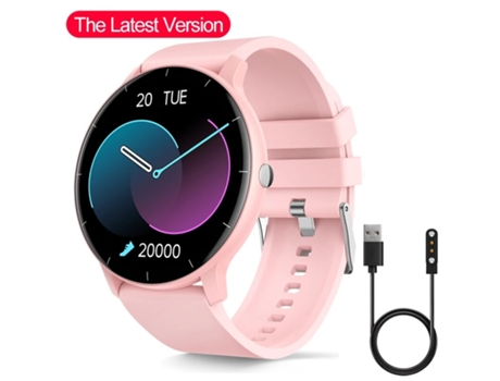 Smart Watch Hombres Mujeres Pantalla táctil completa Deporte Fitness Watch Monitor de ritmo impermeable Bluetooth Smartwatch Para Android IOS VEANXIN