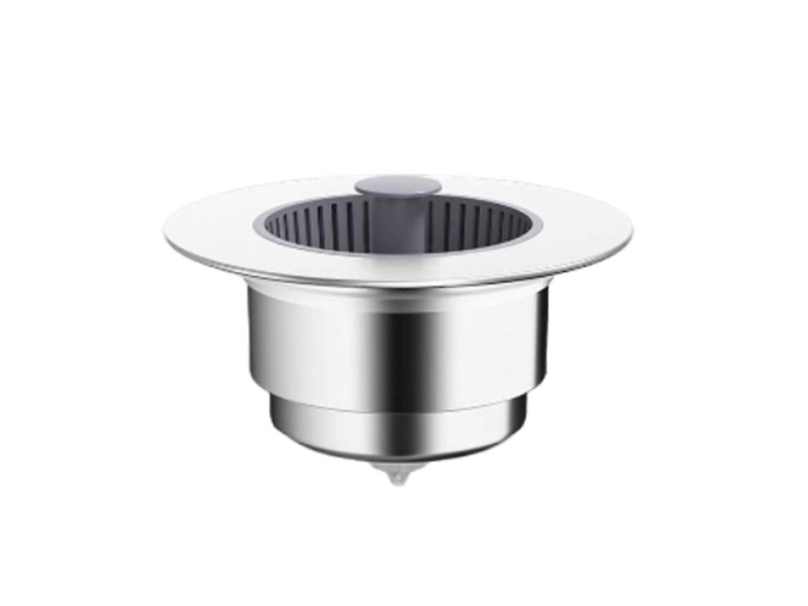 Desagüe universal para fregadero de cocina con núcleo elástico, drenaje rápido, a prueba de olores y fácil de limpiar.
