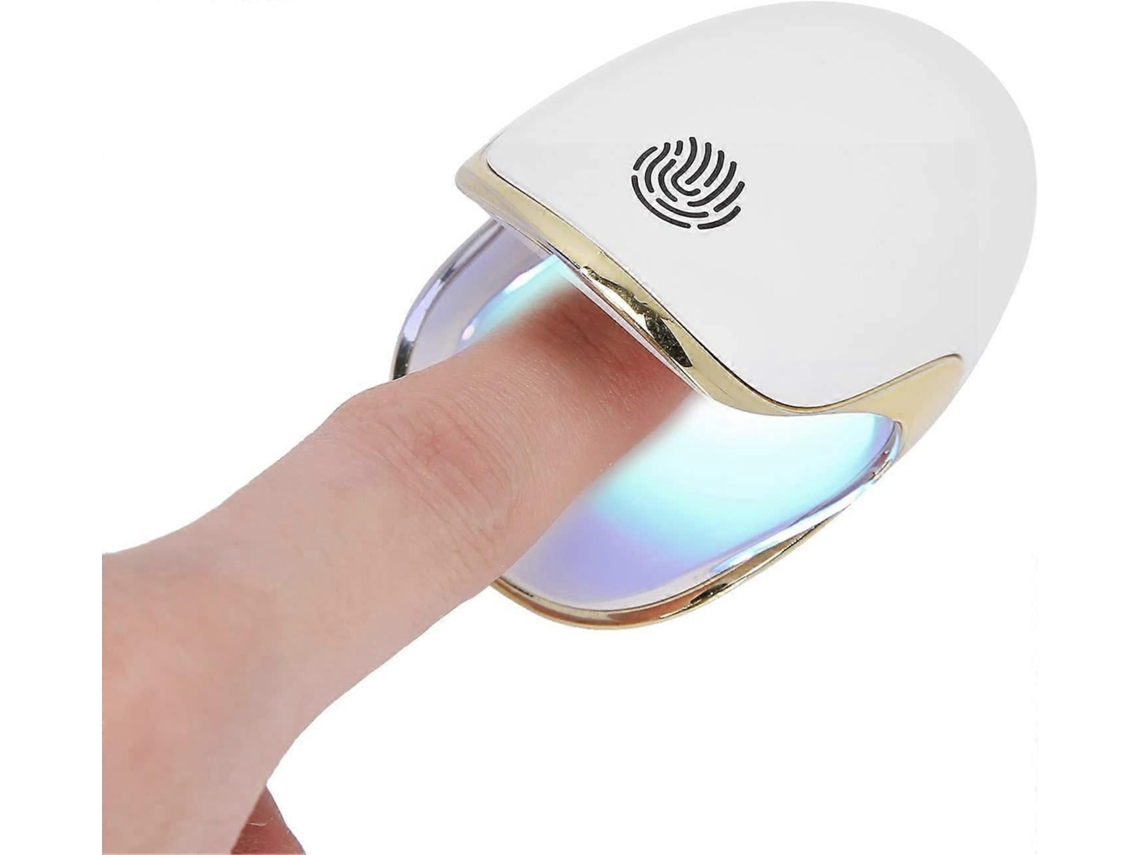 Mini lámpara UV LED para secar uñas de un dedo, secador de uñas portátil para dedos pequeños, máquina de curado de gel GOKOCO