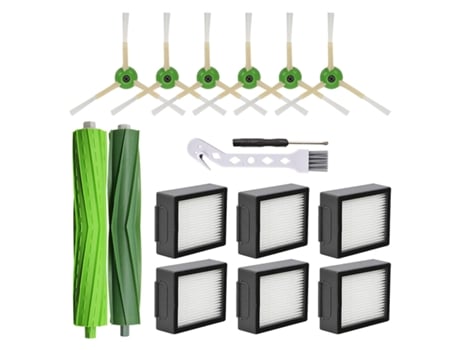 Para irobot roomba i7 i3 i4 i6 i8 j7 e5 e6 escova lateral principal filtro hepa