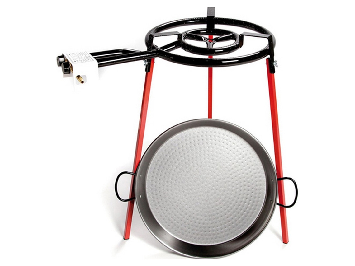 Paellero De Gas Vaello Trípode Quemador (46 Cm)