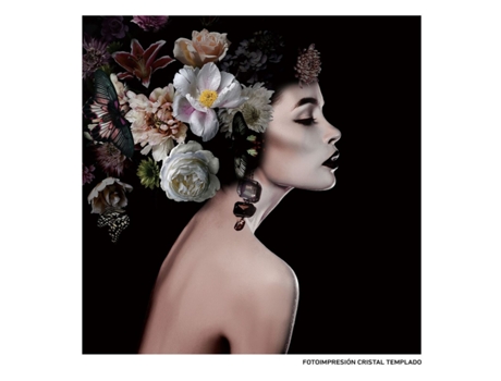 Lienzo Mujer 80 x 4 x 80 cm