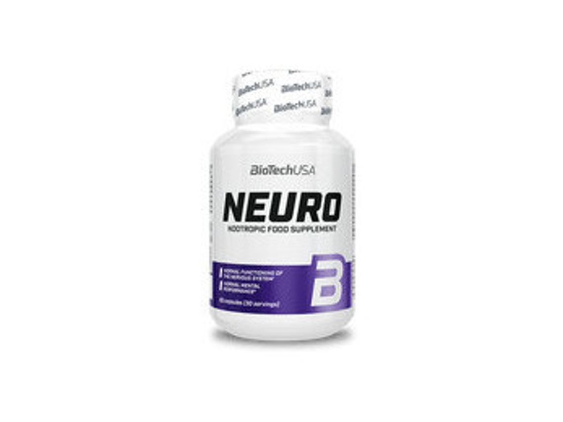 Complemento Alimentar BIOTECH USA Neuro (Té Verde - 60 Cápsulas)