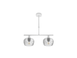 Estela Candelabro 2xe14 White