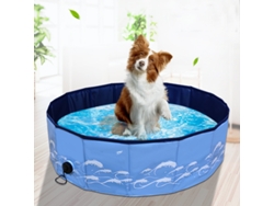Piscina plegable para mascotas Siurn Ocean Waves (80 x 20 cm)