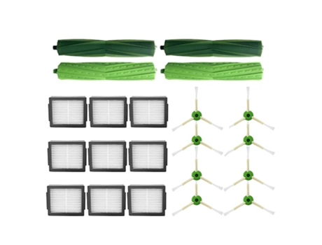 Para irobot roomba i7 i7+ e5 e6 escova de rolo filtro hepa escova lateral