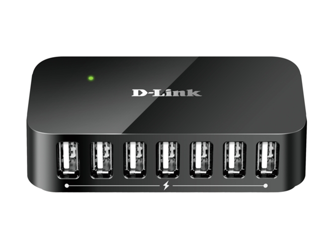 Hub de interfaz D-Link DUB-H7 USB 2.0 Type-B 480Mbit/s