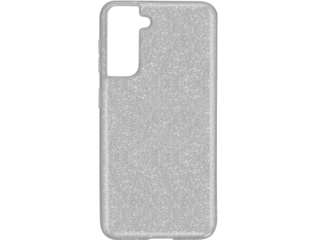 Carcasa Samsung Galaxy S21 Plus AVIZAR Semi rígida Plata