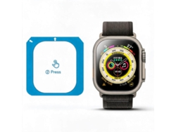 Protector De Pantalla Henten Home Templado Para Apple Watch Ultra 1/2 49mm Vidro 9h (5pc)