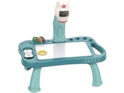 Juego de mesa de pintura para niños, proyector inteligente, tablero de dibujo para niños, juego de aprender a dibujar, 139 S/marca