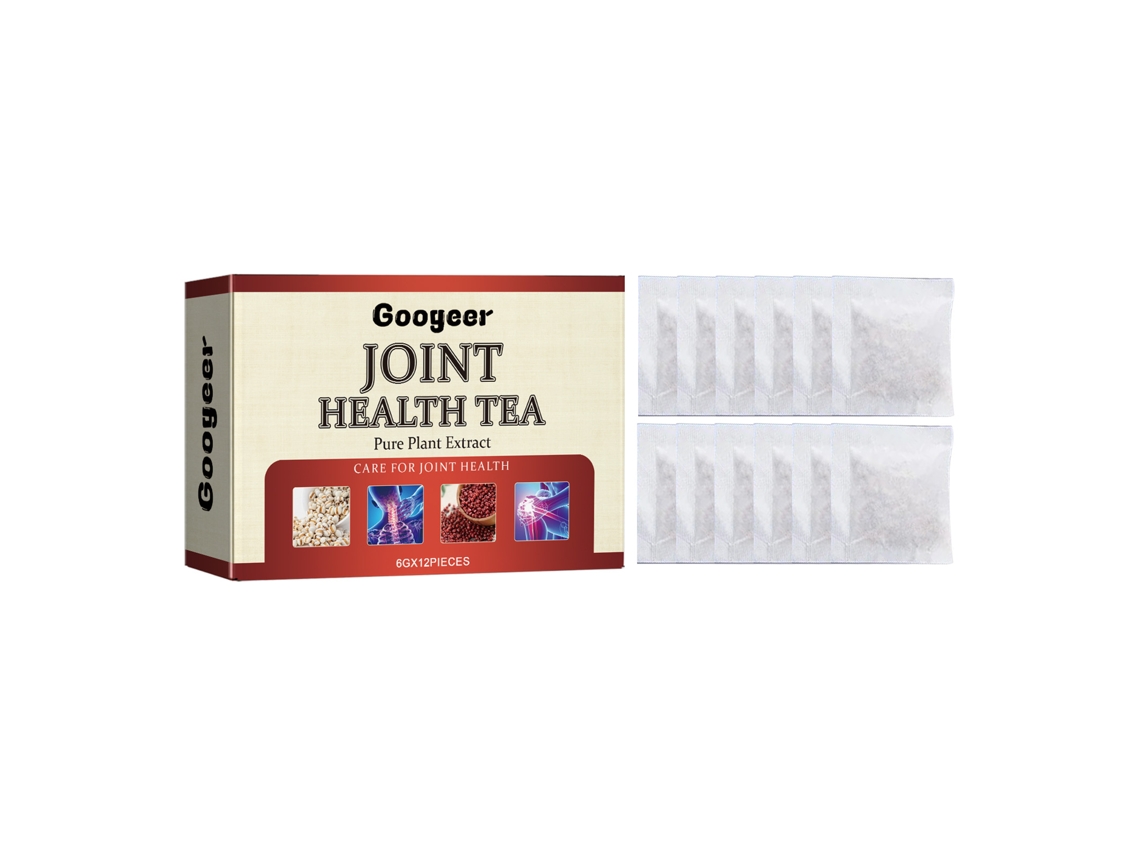 El té Googeer para el cuidado de las articulaciones alivia el dolor en rodillas, hombros, cuello y espalda baja.