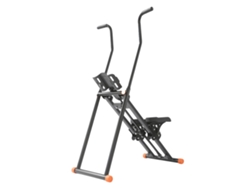Stepper para escaleras, diseño vertical, ángulos de pedal ajustables, negro OEM