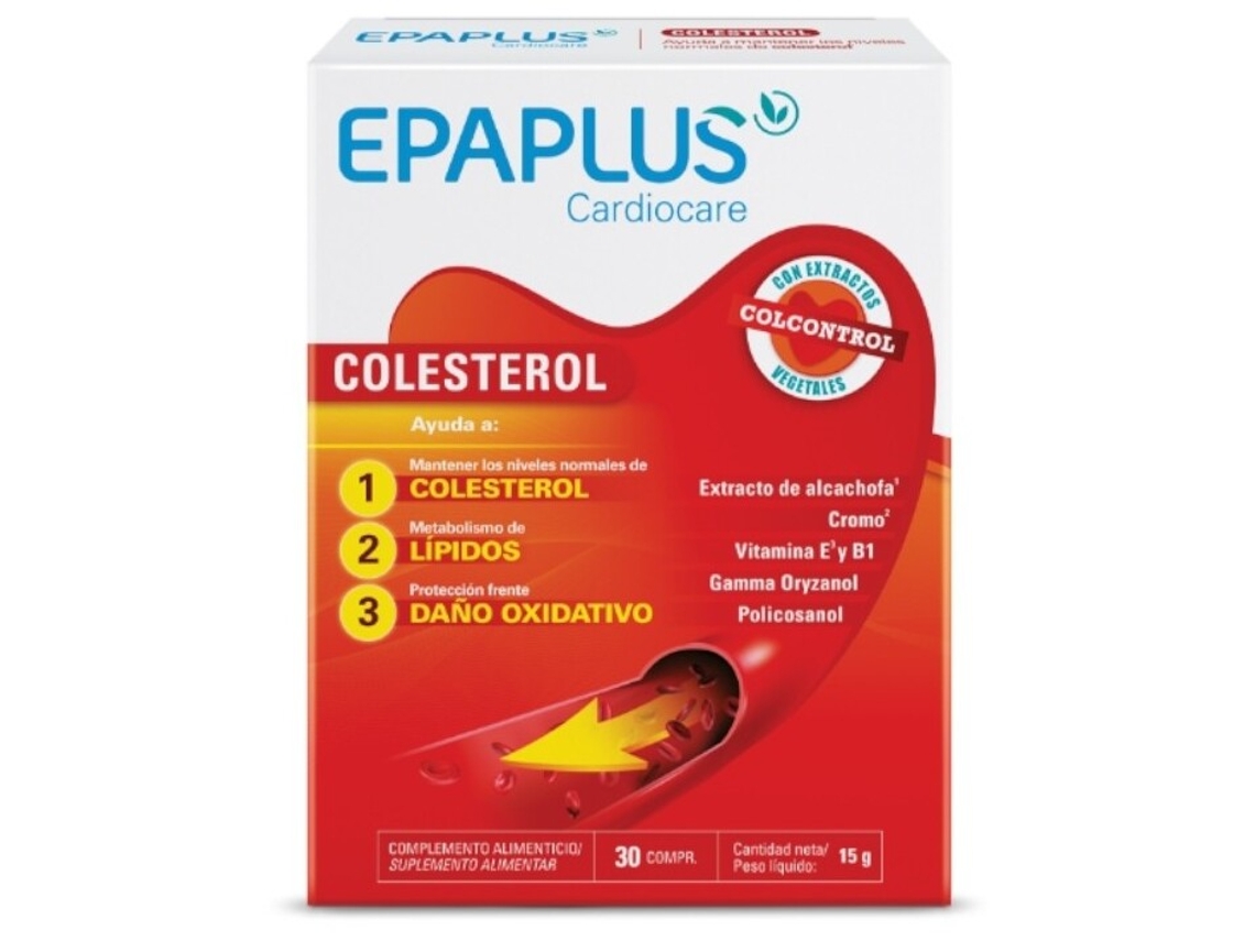 Epaplus Cardio Colesterol 30 Cápsulas EPA PLUS