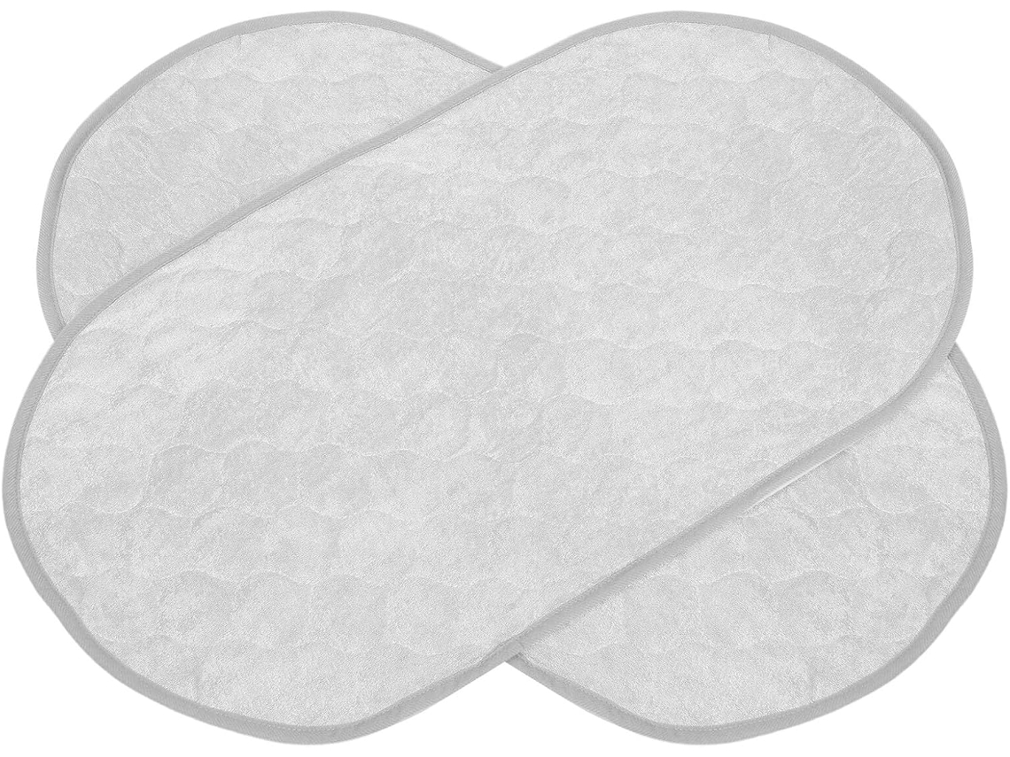 2u Protectores De Colchón Reutilizables E Impermeables Para Bebé, Ovalado Máquina, Funda