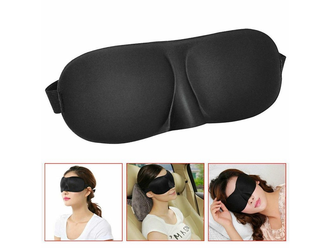 Antifaz De Espuma Suave 3d Para Dormir, Antifaz Ajustable, Ideal Para Viajes Y Descanso.