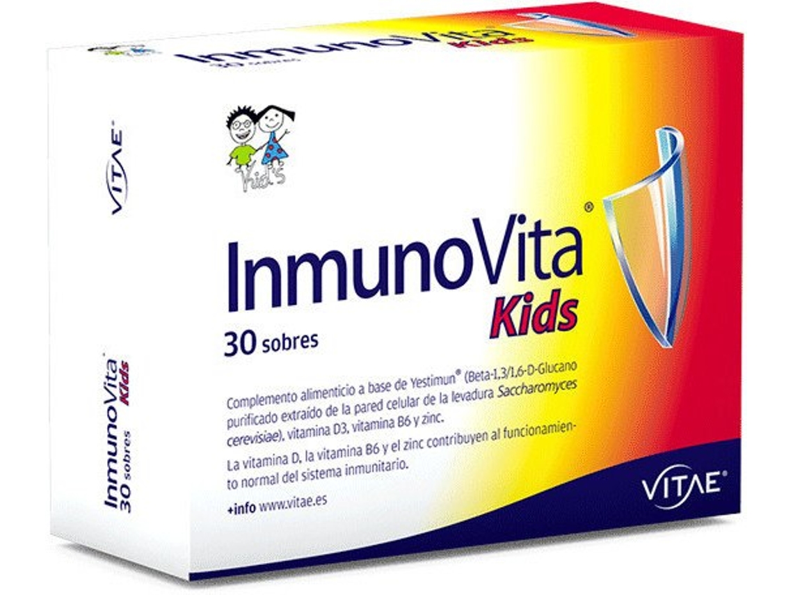 Complemento Alimentar VITAE Inmunovita Kids 30 Sobres (100 g)