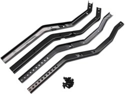 Chasis Metálico Para Coche Rc A Escala 1/10 Axial Scx10 Iii Ax103007 Negro