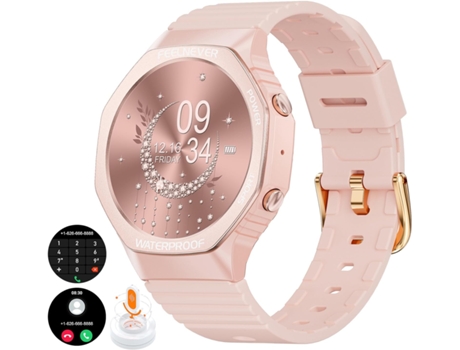 Smartwatches para Mujeres (Llamadas & Respuesta), Smartwatch Casual de 1,32 para Teléfonos Android iOS con Más de 100 Modos Deportivos, Monitor de ...