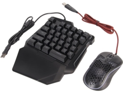 Adaptador de teclado y ratón para juegos de Xbox One, mejora la experiencia de juego, teclado silencioso Gokoco