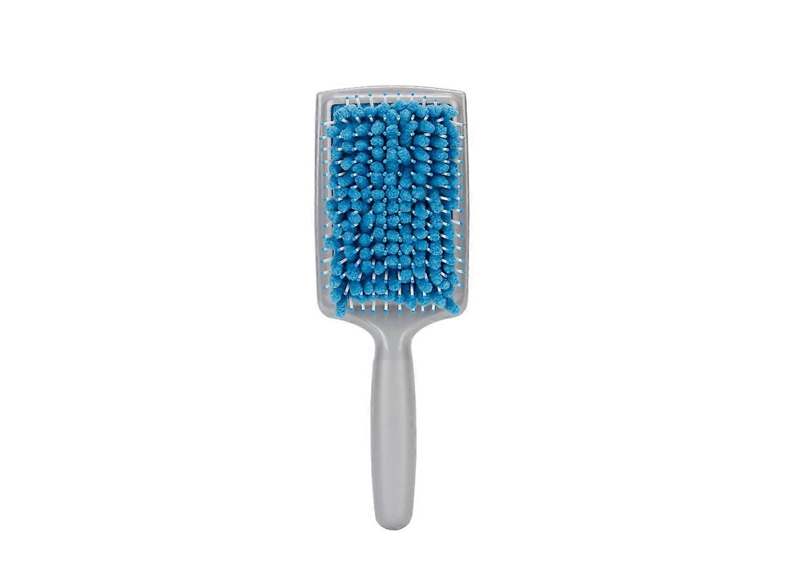 Peine absorbente de agua azul, cepillo creativo para secar el cabello, desenredante, herramienta para un secado rápido y alisado. Rosewell