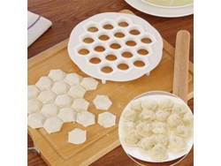 3 Moldes De Empanadas, Herramientas Diy De Cocina Con 19 Agujeros, Duraderos Y Fáciles De Limpiar Para Empanadas Y Raviolis