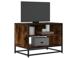 Mueble de TV | Mueble de TV | Mueble de TV 61x40x46 cm Derivados de Madera/Metal Roble Ahumado