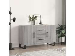 Lovely Home Aparador 100X36X60 Cm Derivados de Madera Gris Sonoma