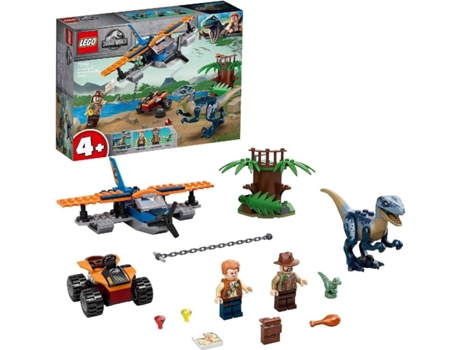 LEGO: Missión Velocirraptor - 75981 (Edad Mínima: 4 - 101 piezas)