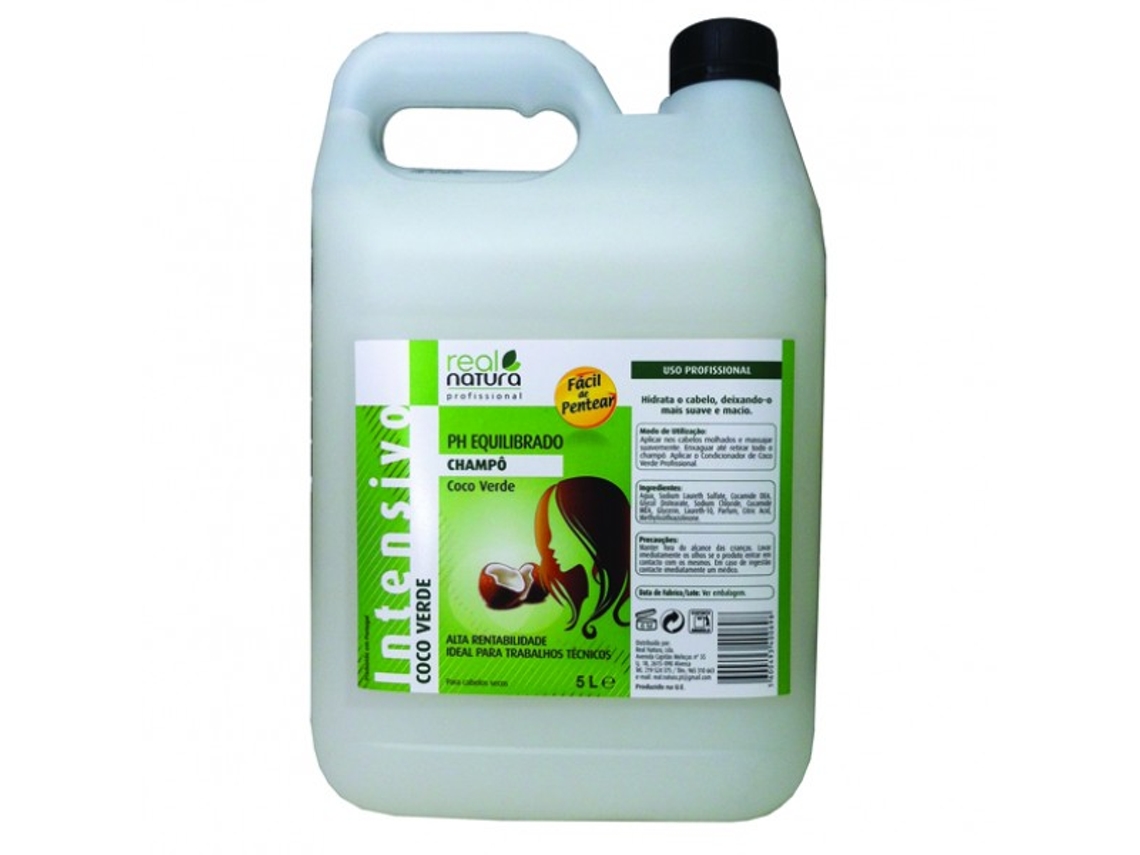 Champú REAL NATURA Coco Verde (5000 ml)