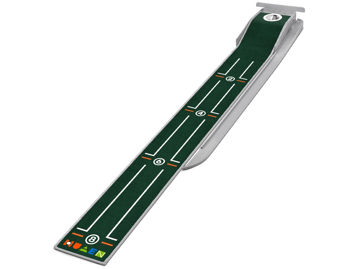 Mini tapete de putting, equipo portátil para practicar golf en interiores y exteriores - Verde Digitallab