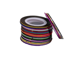 Juego de 42 cintas adhesivas para decoración de uñas con dispensador, pegatinas autoadhesivas para manicuras caseras. GOKOCO