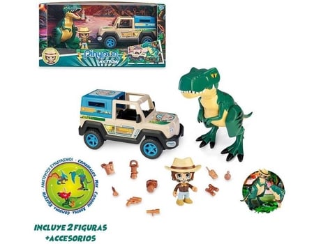 MuÁÂÁÂÁÂÁ±eca PINYPON ACTION Pinypon Action Wild Pickup Con Dinosaurio (Edad MÁÂÁÂÁÂÁ nima: 4 AÁÂÁÂÁÂÁ±os)