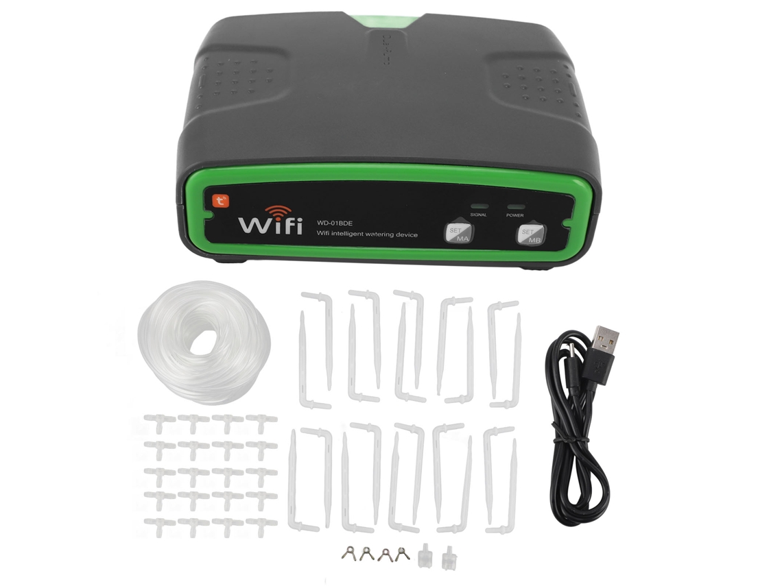 Sistema De Riego Automático Inteligente Con Dos Bombas Y Control Remoto Mediante Aplicación Wi-fi Para Jardín.