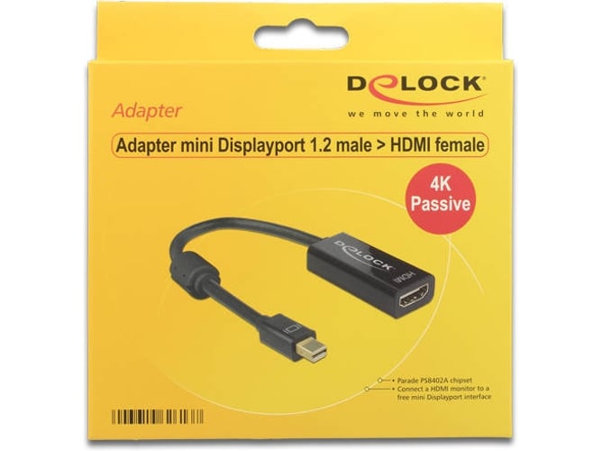 Cable HDMI DELOCK (Mini DisplayPort - HDMI)