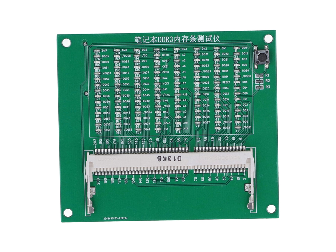 Tarjeta De Prueba De Memoria Para Portátil Con Luz Led, Placa Base Ddr5, Detección De Reparación De Ram