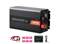 Inversor de potencia Succebuy de 3500 W, 12 V CC a 230 V CA, onda sinusoidal pura