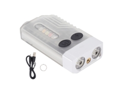 2026-linterna Portaclave Edc Recargable 3.7v 1000mah Ip65 365nm Mini Para Caminar Búsqueda Emergencias