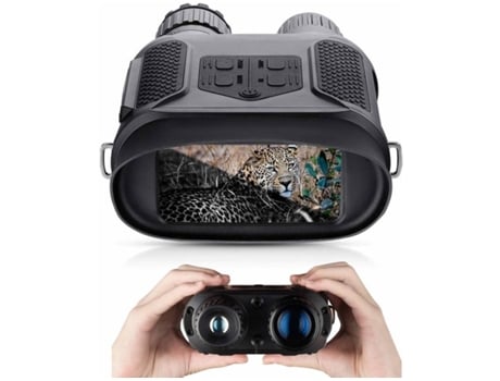 Binoculares de visión nocturna 1080P Fhd 400M/1300 pies Rango de visión Gafas nocturnas con sensor CMOS de alta sensibilidad, negro YIZHOOD