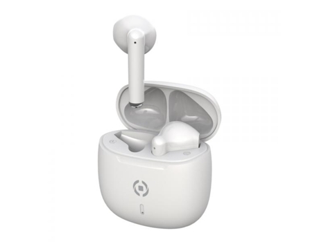 Auriculares Bluetooth True Wireless Celly Earbuds Buz2Wh White