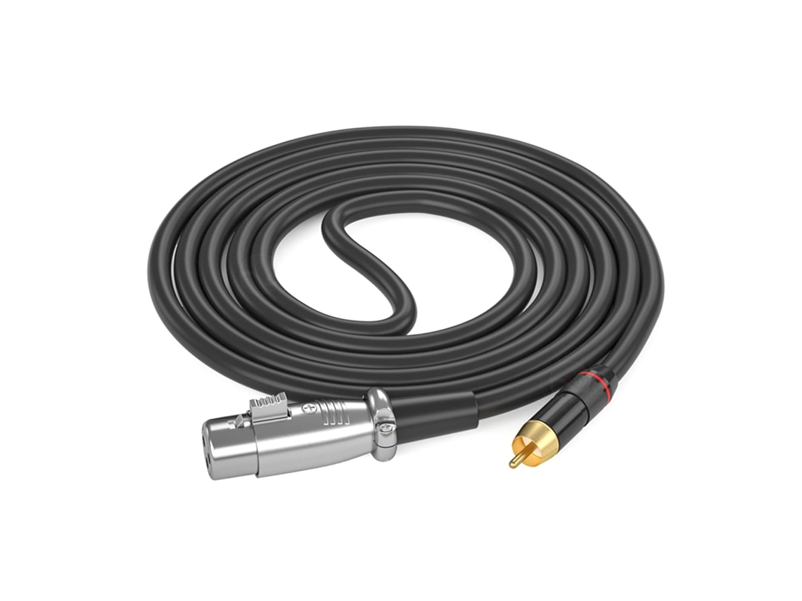 Cable De 3 Pines Para Aplicaciones De Estudio Y Directas, De Gran Longitud Y Alta Transmisión De Sonido.