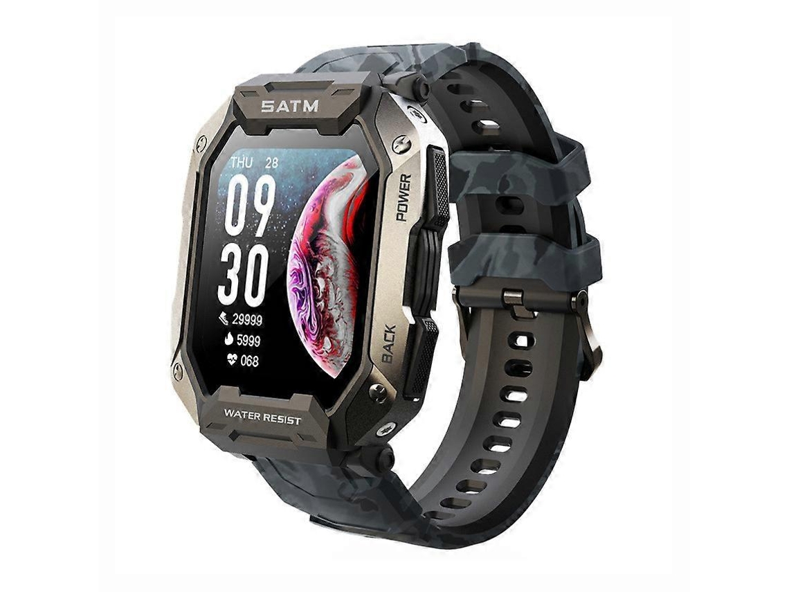 Reloj inteligente para hombre, resistente al agua hasta 5 ATM, con 24 modos deportivos y monitor de actividad física al aire libre. Ly Ebike